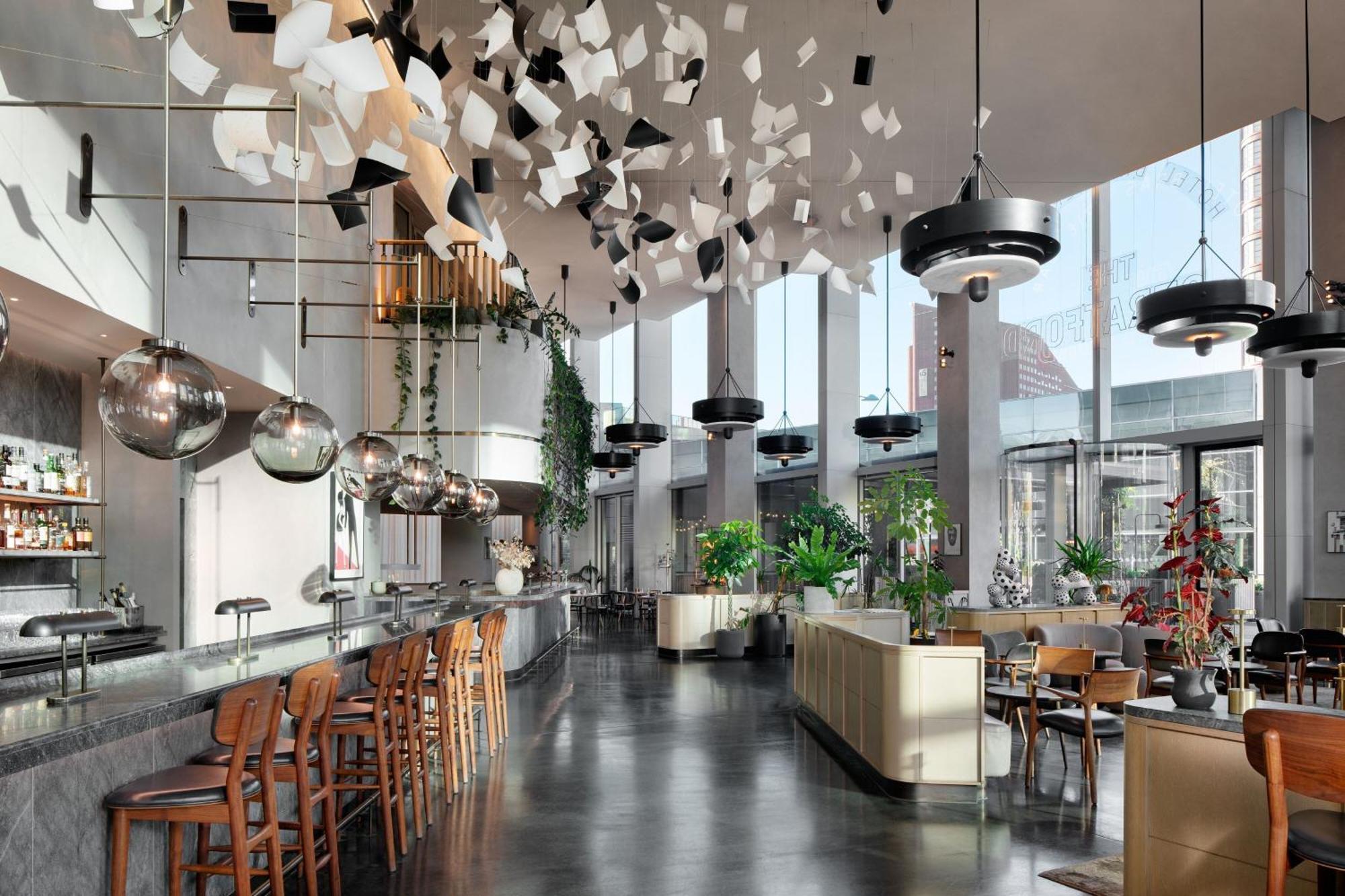 فندق The Stratford, Autograph Collection لندن المظهر الخارجي الصورة The interior of the restaurant